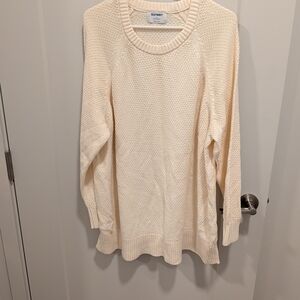 Old Navy Women's Cream Sweater